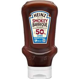 Smokey BBQ Sauce Bottle 50% Less Sugar
