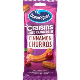 Craisins Cinnamon Churros