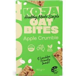 Oat Bites Apple Crumble