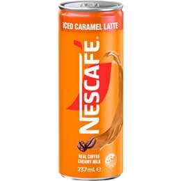 Ready To Drink Iced Caramel Latte Can