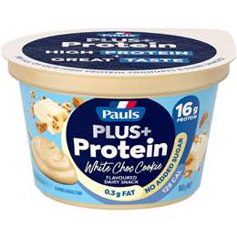 Plus Protein Dairy Snack Pot White Choc Cookie