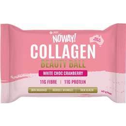 ! Collagen Beauty Ball White Choc Cranberry