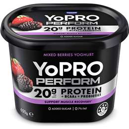 Perform High Protein Yoghurt Mixed Berry