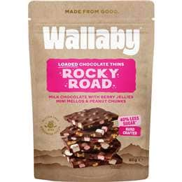Loaded Chocolate Thins Rocky Road