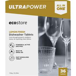 Ultra Power Dishwasher Tablets Lemon Fresh