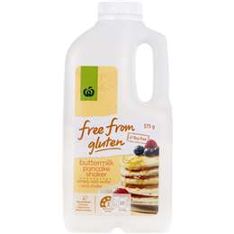 Woolworths Free From Gluten Buttermilk Pancake Mix 375g Woolworths