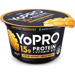 Danone High Protein Yoghurt No Added Sugar Mango