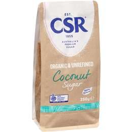 Organic & Unrefined Coconut Sugar