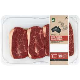 woolworths beef veal steak meat blade