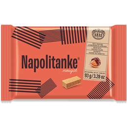 Napolitanke Nougat Hazelnut Wafers