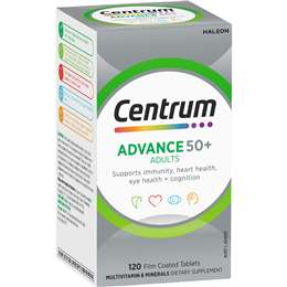 Advance 50+ Daily Multivitamin Supplements