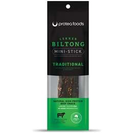 Biltong Traditional South African Mini Sticks