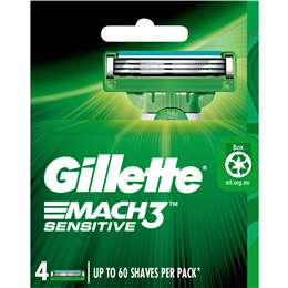 Mach3 Sensitive Blade Refills