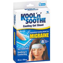 Soft Gel Sheets For Headache & Migraine Relief