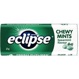 Spearmint Chewy Mints Bottle