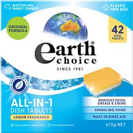 Earth Choice Dishwashing Tablets 42 pack