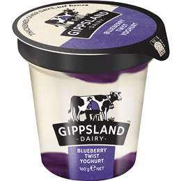 Blueberry Twist Yoghurt