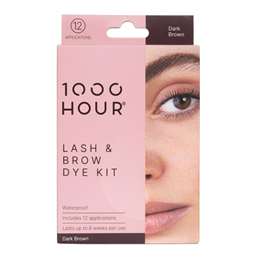 Eyelashes & Brow Dye Kit Dark Brown