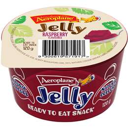 Ready To Eat Jelly Cup Snack Raspberry Flavour