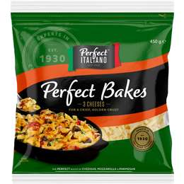 Grated Perfect Bakes 3 Cheeses