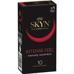 Intense Feel Dotted Non- Latex Condoms