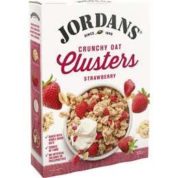 Jordans Strawberry Crispy Oat Clusters 