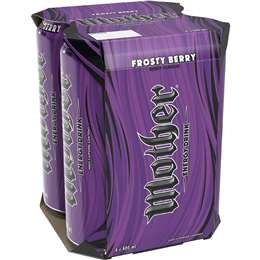 Energy Drink Frosty Berry Cans