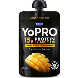 Protein Yoghurt Pouch Mango