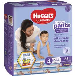 woolworths huggies size 4