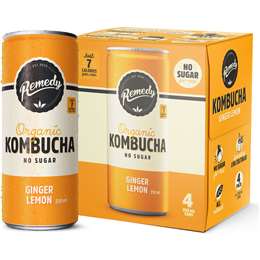 Kombucha Ginger Lemon