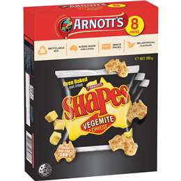 Shapes Vegemite & Cheese Cracker Biscuits