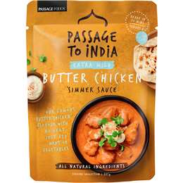 Simmer Sauce Extra Mild Butter Chicken