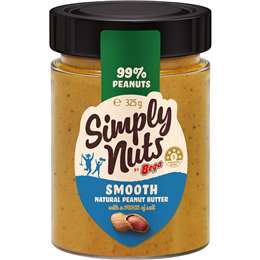 Simply Nuts Smooth Natural Peanut Butter