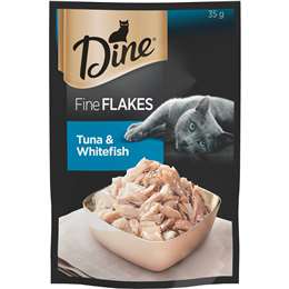 Fine Flakes Tuna & Whitefish Wet Cat Food