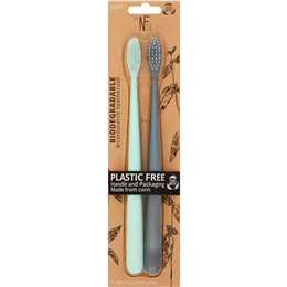 denture toothbrush woolworths