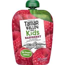Dairy Kids Greek Yoghurt Pouch Raspberry