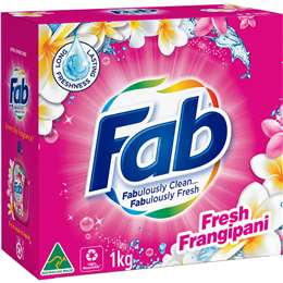 Laundry Washing Powder Fresh Frangipani