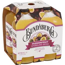 Sparkling Passionfruit Drink