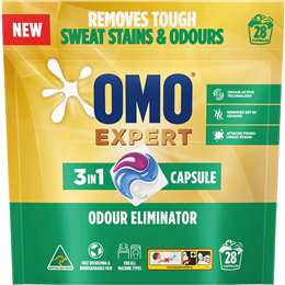 Expert OdourEliminator Laundry Liquid Capsules Detergent 28 pack