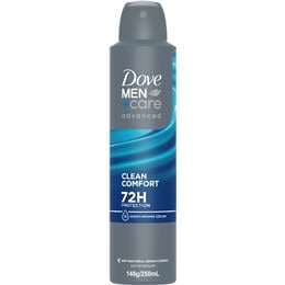 Advanced 72hr Deodorant Aerosol Clean Comfort