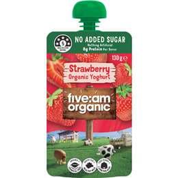 Organic Kids No Added Sugar Pouch Strawberry