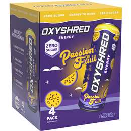 Energy Drink Passionfruit Can