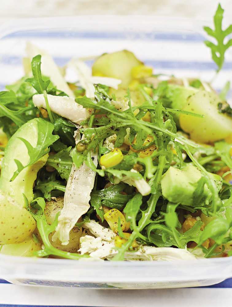 Jamie's Chicken & Sweetcorn Potato Salad Recipe | Woolworths