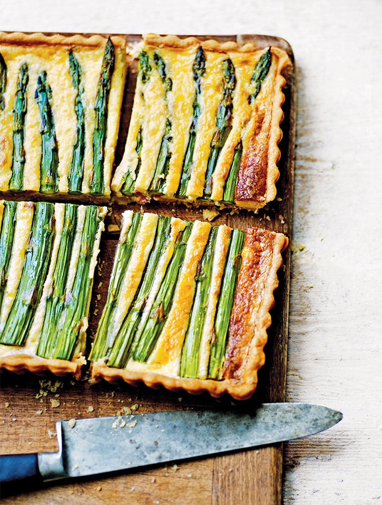 Jamie's Asparagus & Pecorino Tart Recipe Woolworths