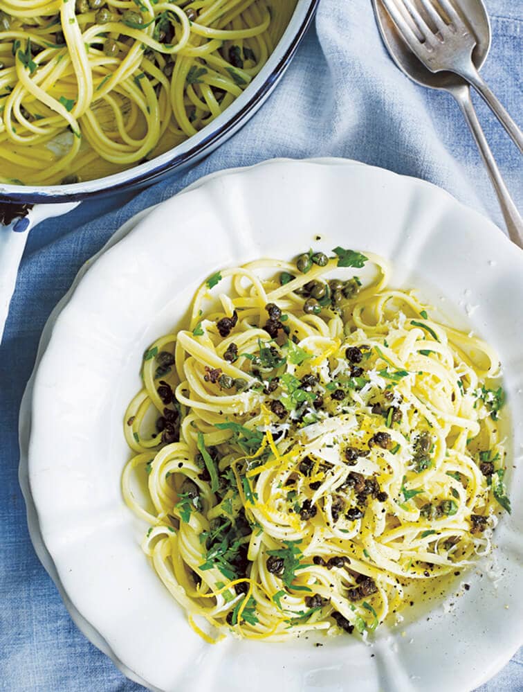 Jamie's Garlic, Caper & Lemon Linguine Recipe Woolworths