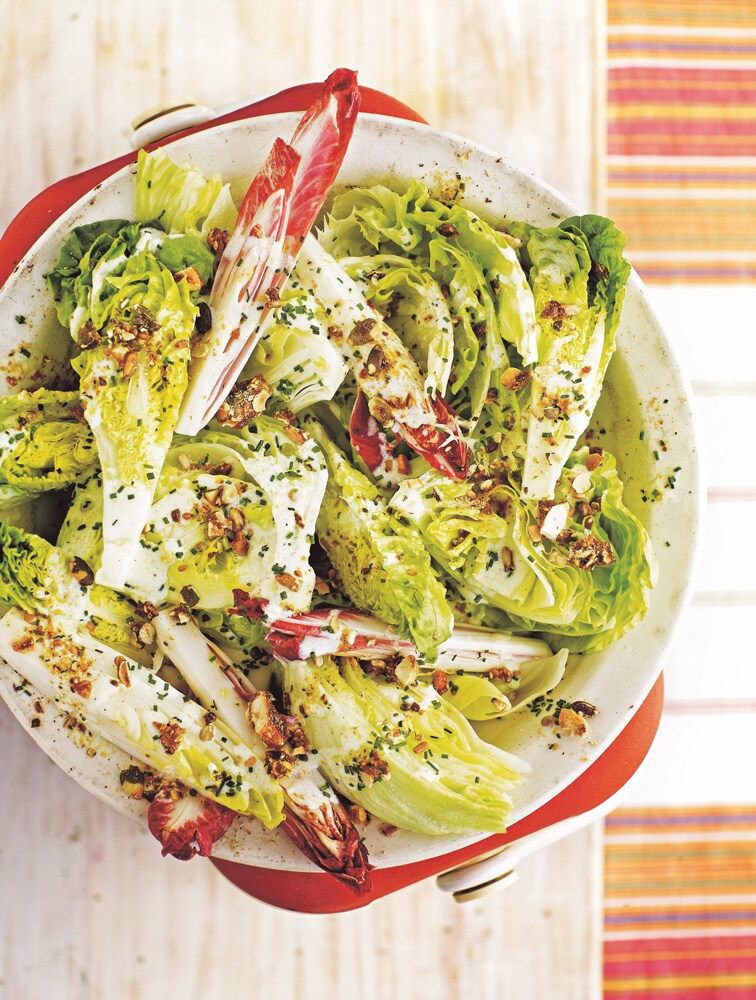Jamie's Salad Wedges With Buttermilk Dressing Recipe Woolworths