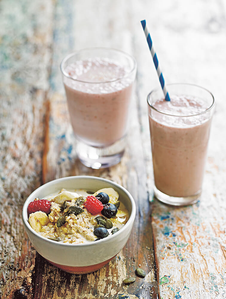 Jamie's Pukkolla Bircher Muesli Or Smoothie Recipe Woolworths
