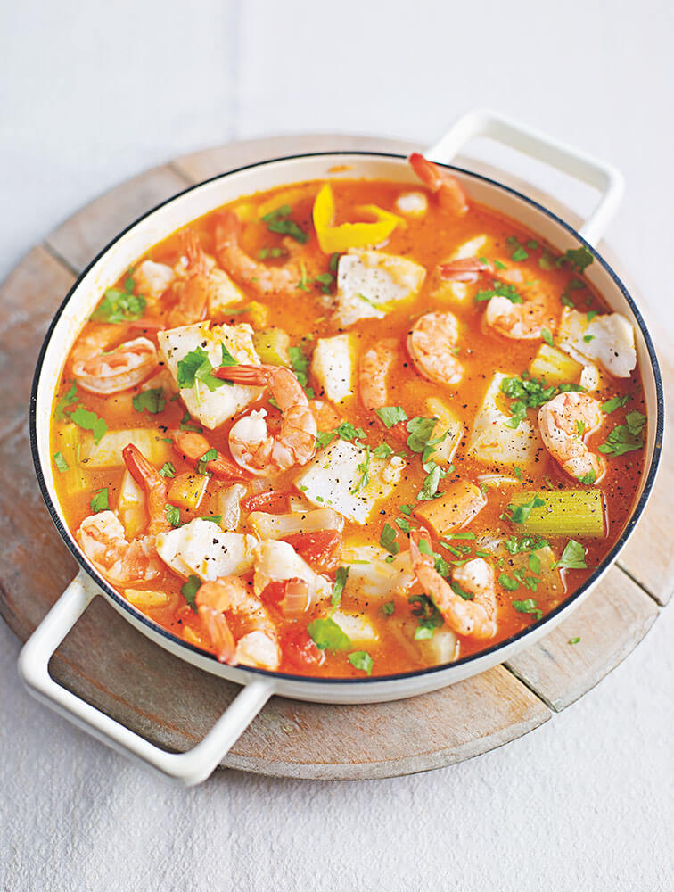 Jamie's Quick Hearty Bouillabaisse Recipe | Woolworths