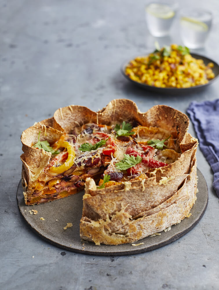 Jamie's Vegie Quesadilla Bake Recipe Woolworths
