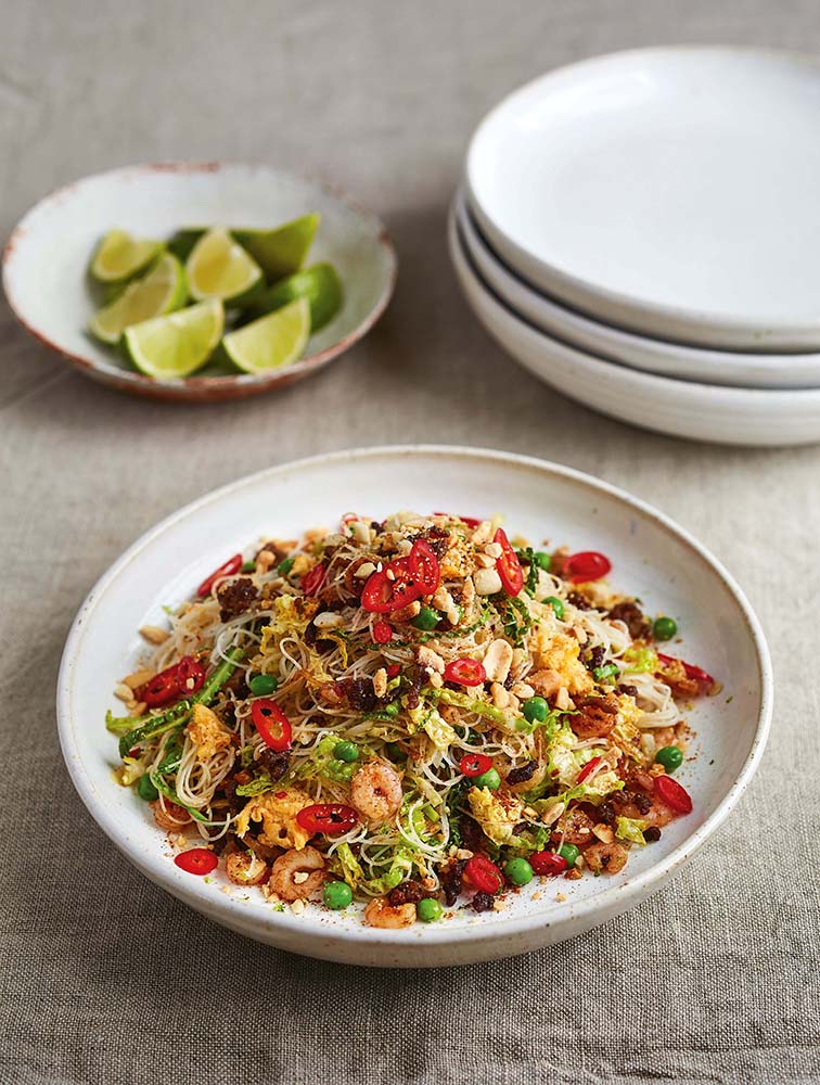 Jamie's Speedy Singapore-Style Noodles Recipe | Woolworths